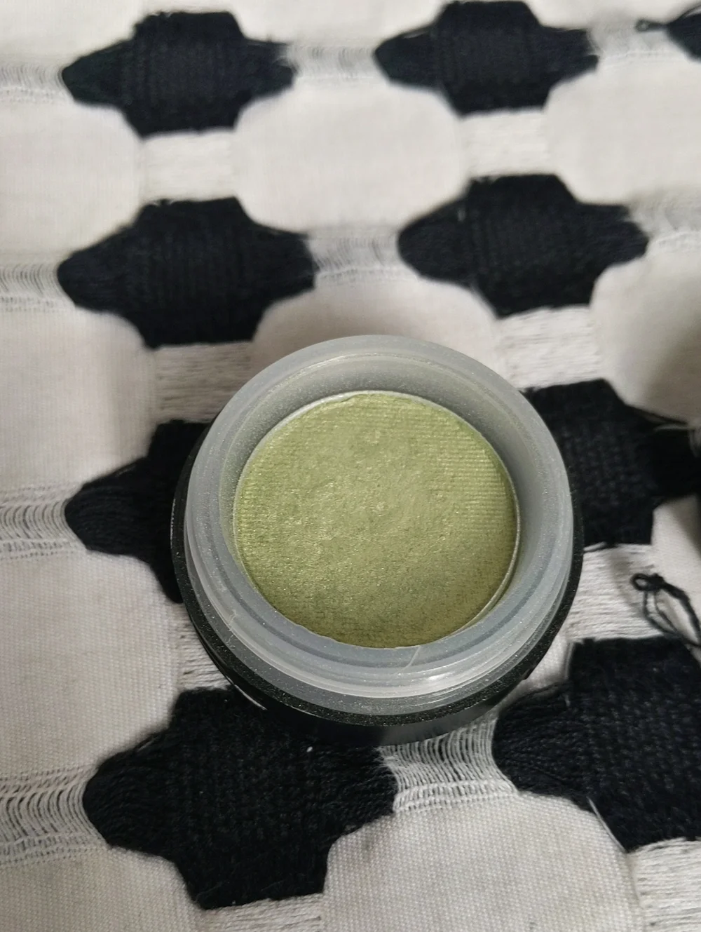 Vintage 1990's MAC Eyeshadow 'Juxt' Green With Gold Undertones